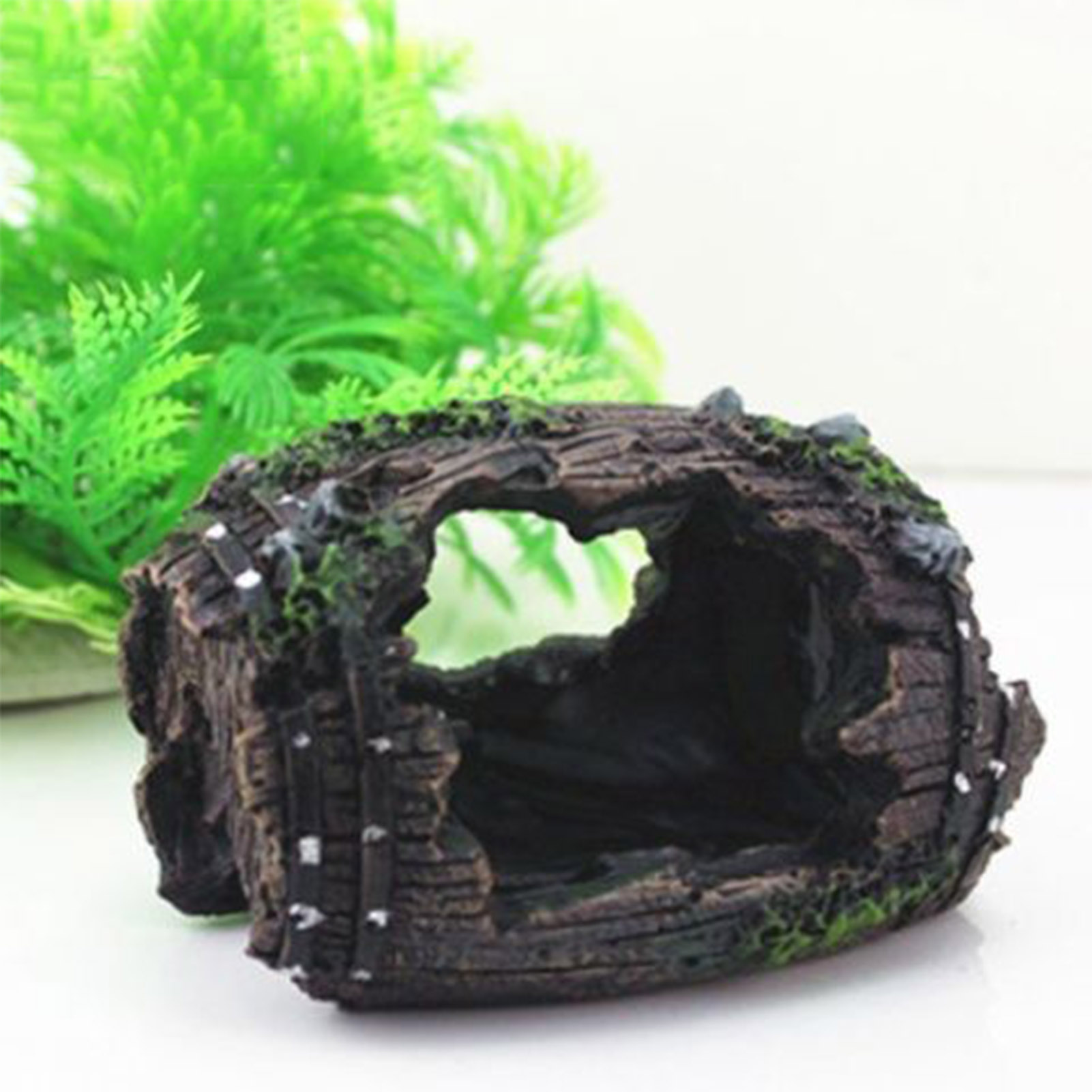 Aquarium Plant Substrate - ของตกแต่งตู้ปลา รูปทรงต้นไม้แบบกลวง มีรู ถ้ำ ทางเดิน สำหรับตกแต่งตู้ปลา
