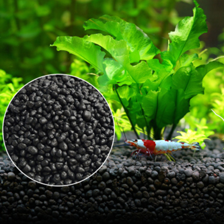 Aquarium Plant Substrate - พิพิธภัณฑ์สัตว์น้ำเมล็ดพืชดิน Fishtank พื้นผิวทรายดินปุ๋ยโคลนสำหรับปลาถังพืช Care น้ำจืด Aquarium