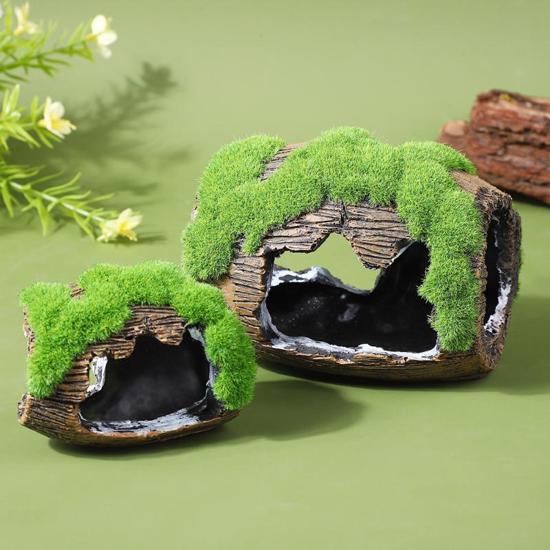 อุปกรณ์ตกแต่งตู้ปลา รูปแบบถ้ำซ - Aquarium Driftwood บทวิจารณ์และราคา