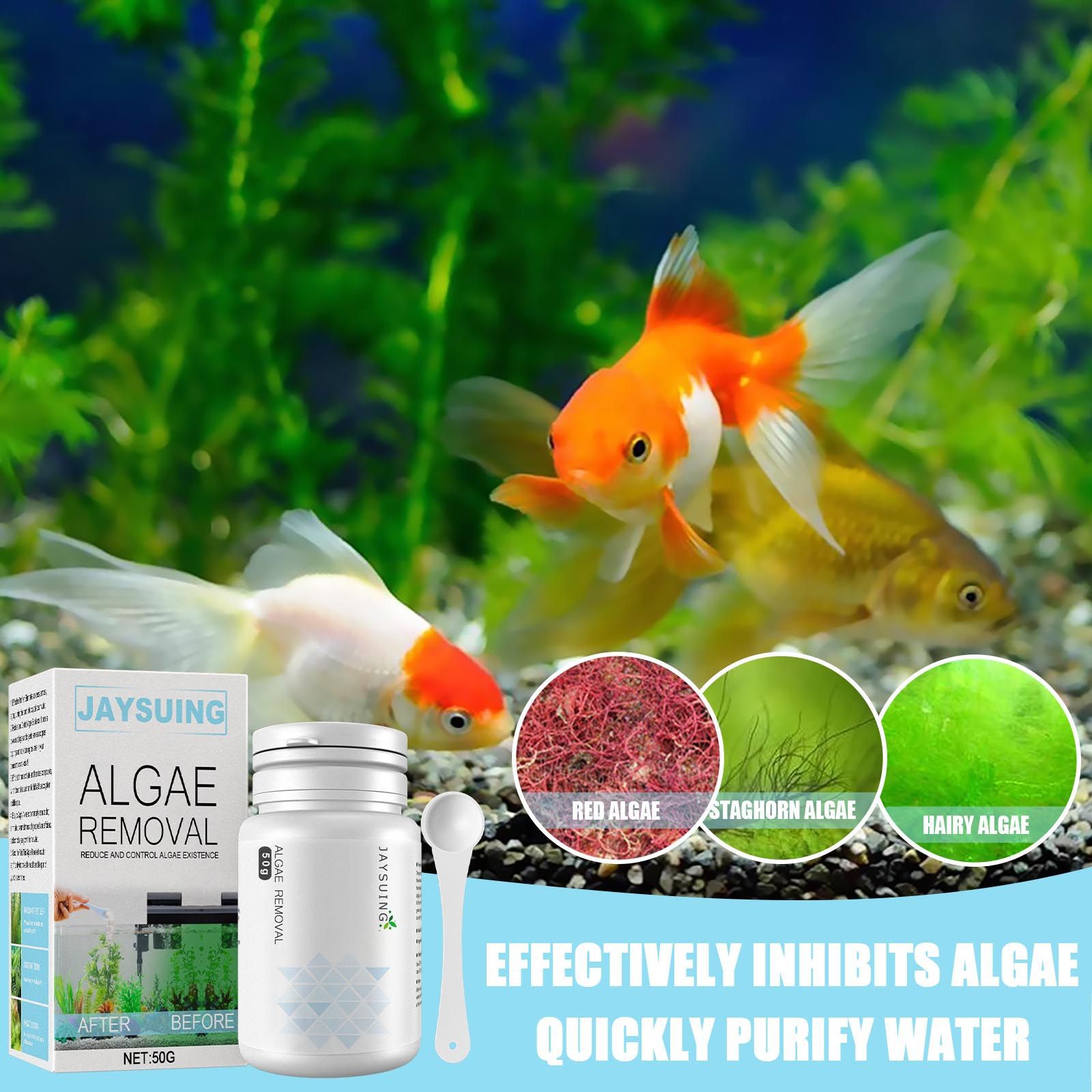 ผงกำจัดสาหร่ายในตู้ปลา, สารควบ - Aquarium Moss บทวิจารณ์และราคา