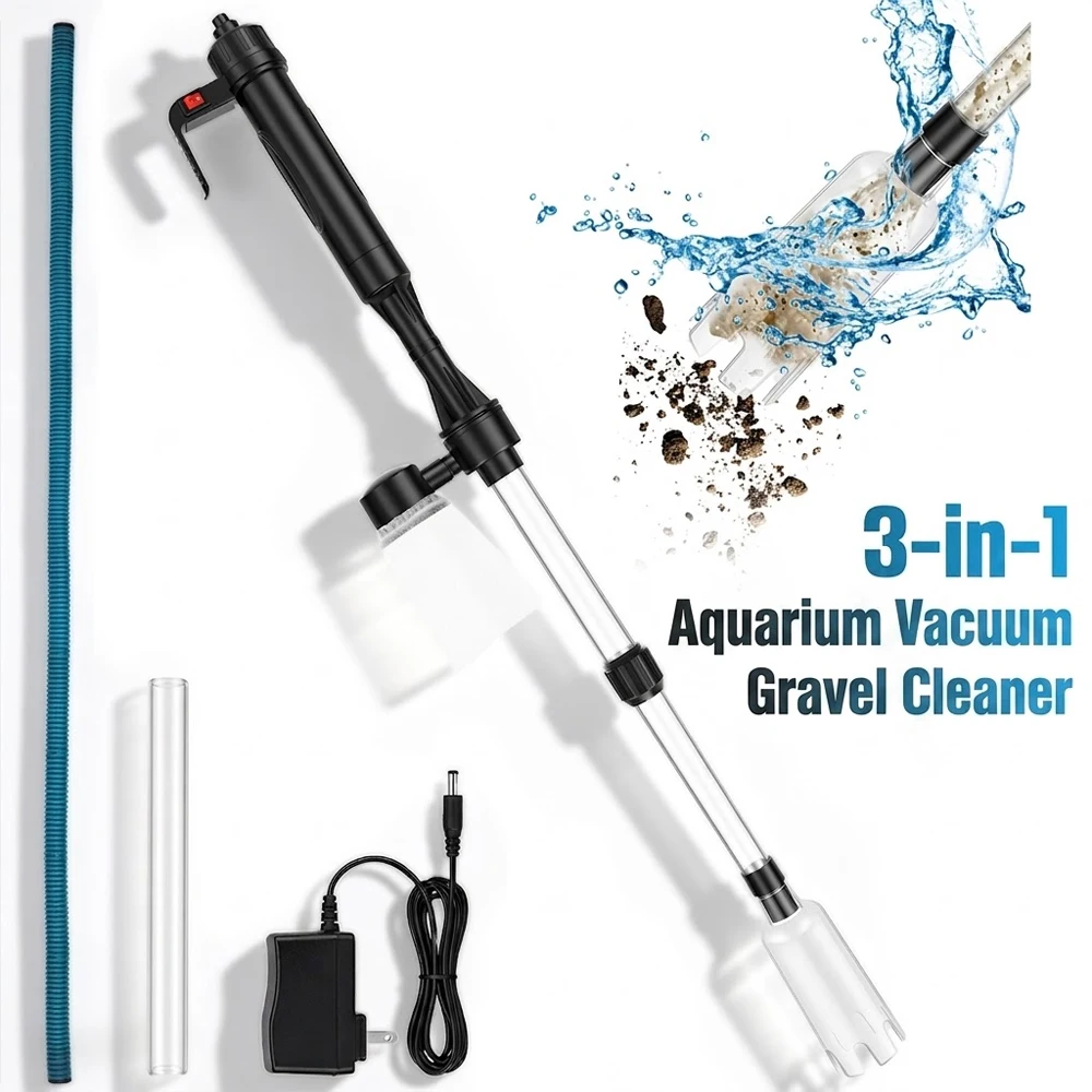 เครื่องดูดทำความสะอาดกรวดในตู้ - Planted Aquarium Cleaning บทวิจารณ์และราคา