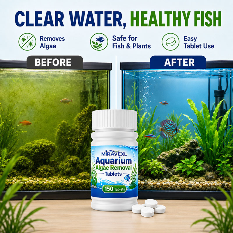 เม็ดกำจัดตะไคร่น้ำในตู้ปลา MIR - Aquarium Plants Live บทวิจารณ์และราคา